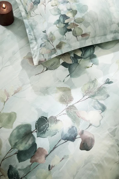 Özdilek Ranforce Çift kişilik Nevresim Takımı Nature Drıp - 2