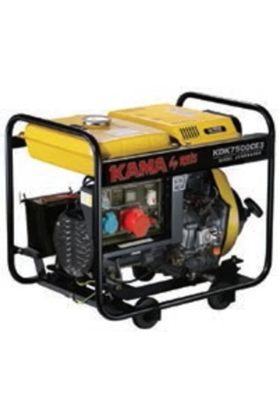 Kama By Reis KDK7500CE3 5,5Kw Dizel Trifaze Jeneratör