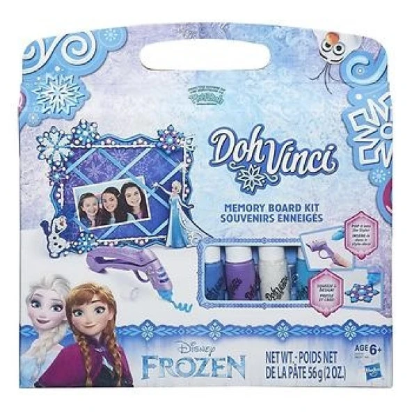 LİSANSLI - Doh Vinci Frozen Tasarim Seti- B4936 - 7