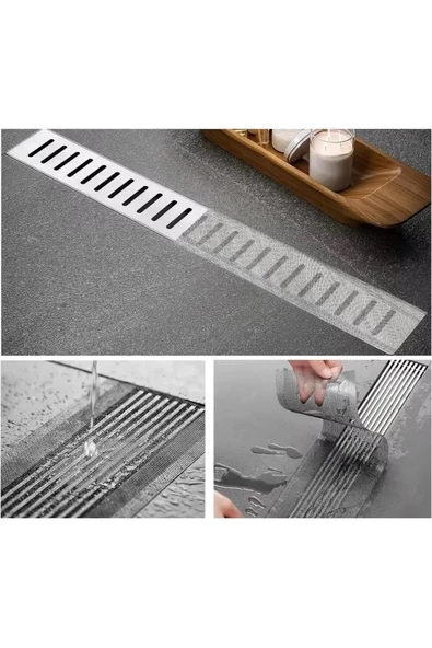 4 Mt 12 Cm Kesilebilir Yapışkanlı Çok Amaçlı Süzgeç Bant Gider Süzgeci Ve Sineklik Yaması Tamir Kiti - 3