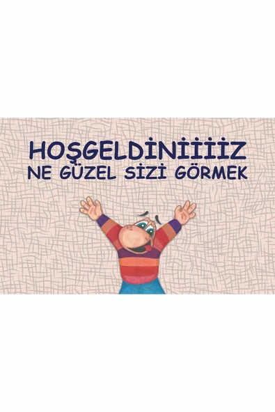 Hoşgeldiniz Kapı Önü Paspas LoveBug-T - 2