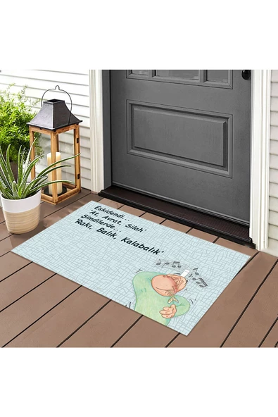 Alem Sever Kapı Önü Paspas LoveBug-T ürün görseli