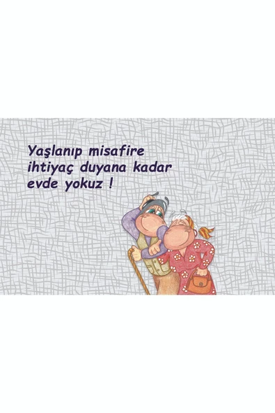 Uzunca Yokuz ! Kapı Önü Paspas LoveBug-T - 2