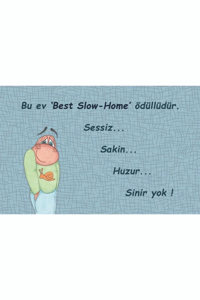 Slow Cıty Kapı Önü Paspas LoveBug-T - 2