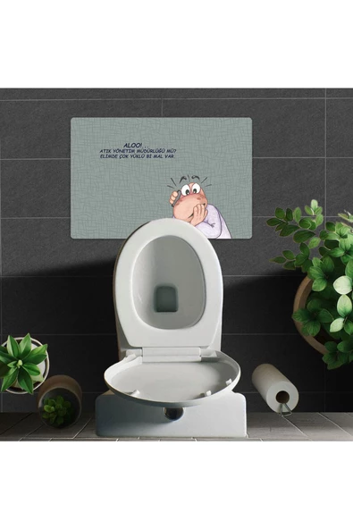 Yüklü Mal Banyo Paspas LoveBug-T