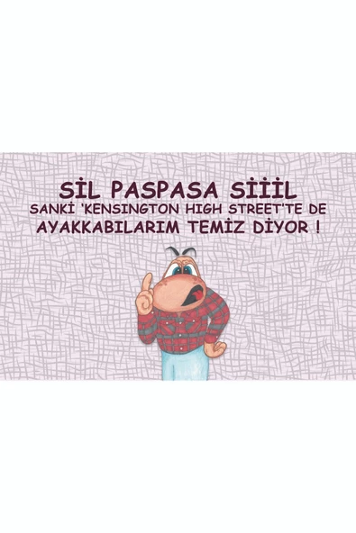 Sil Ayağını Kapı Önü Paspas LoveBug-T - 2