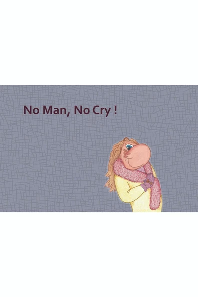 No Man No Cry Kapı Önü Paspas LoveBug-T - Resim 2