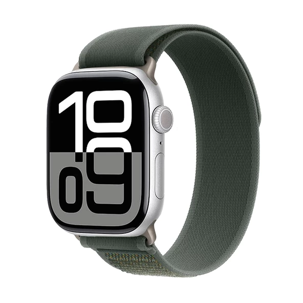 Apple Watch 10 42mm Uyumlu KRD-77 Hasır Kordon