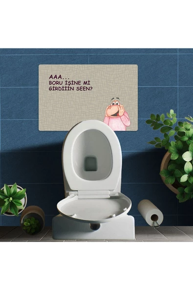 Boru İşi Banyo Paspas LoveBug-T