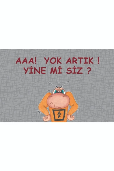 Yok Artık Kapı Önü Paspas LoveBug-T - 2