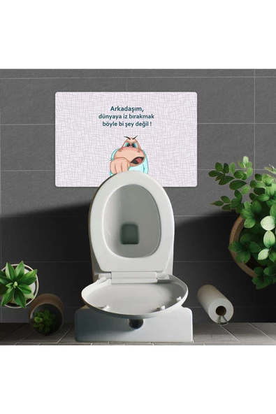 Dünyaya Iz Bırakma Banyo Paspas Lovebug-t