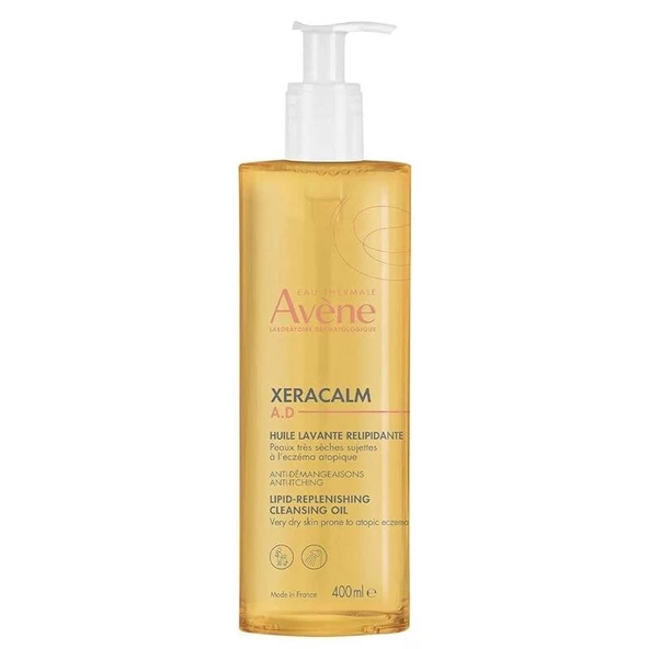 Avene Zeracalm Yüz Vücut Saç Temizleme Yağı 400 Ml