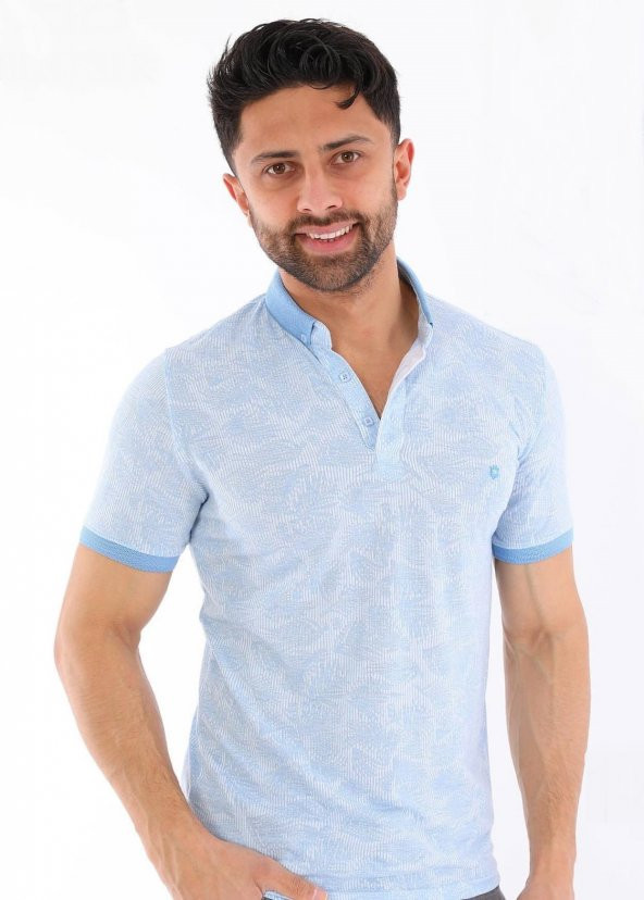 Bentner 4289 Polo Yaka Mavi Erkek T-Shirt