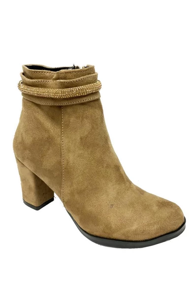 Cotcolic 22013 Süet Trend Fashion Kadın Bot ürün görseli 1