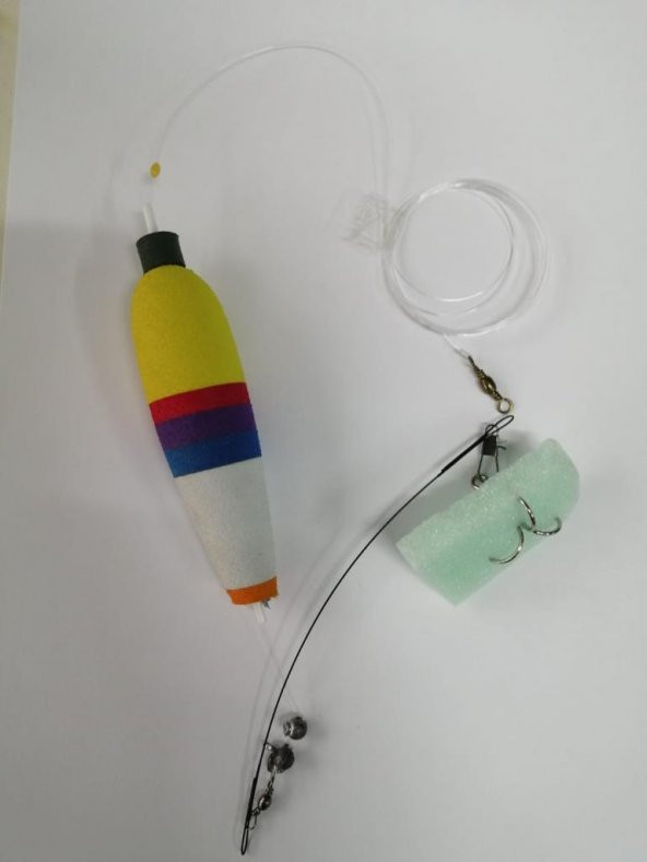 Yemli Turna Takım İnce Mantarlı 2 gr Kurşunlu