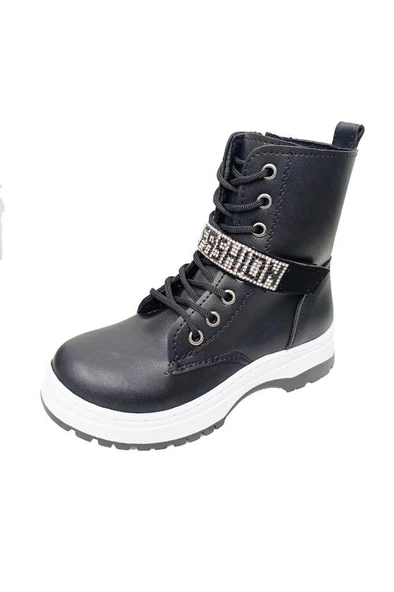 Fix Kids 9605 Deri Trend Fashion Kız Çocuk Bot