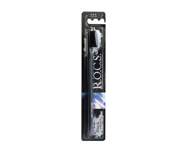 Rocs Black Edition Diş Fırçası Siyah