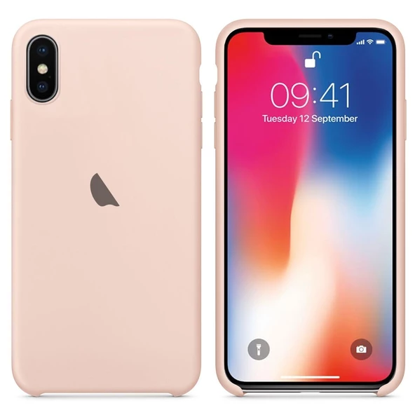 Apple iPhone X / iPhone XS Silikon içi Kadife Lansman Kılıf - Resim 11