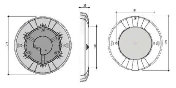 Gemaş EcoSlim 72 LED li 20W Mavi Havuz Sualtı Aydınlatma Lambası- Underwater Light-ToptancıyızBiz - 4