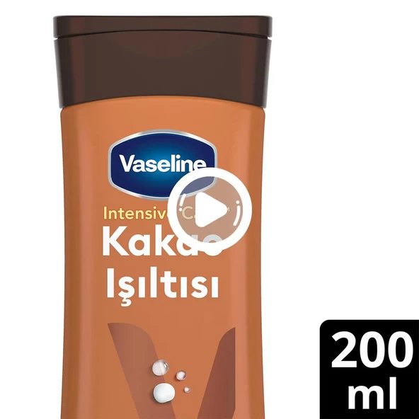 Vaseline Vücut Losyonu Cocoa Butter Kakao Işıltısı Özlü 200 Ml