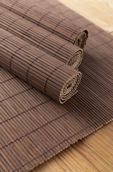 English Home Martinez Bambu 4'lü Amerikan Servis 30x45 Cm Kahve - 2