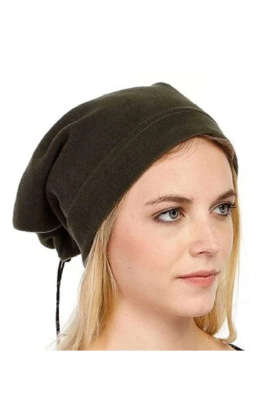Polar Unisex İpli Bere ve Boyunluk Yeşil - 3