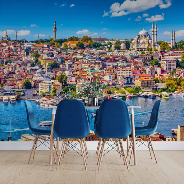 İstanbul Eminönü Manzaralı Duvar Kağıdı - Resim 5
