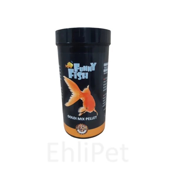 Ehlipet Funny Goldi Mix Pellet Balık Yemi 250 ml