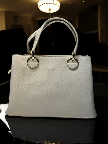 İSOLA El Ve Kol Çantası Olarak Tasarlanmış Suni Deri Bayan Omuz Çantası SL.73634103VZN - Resim 5