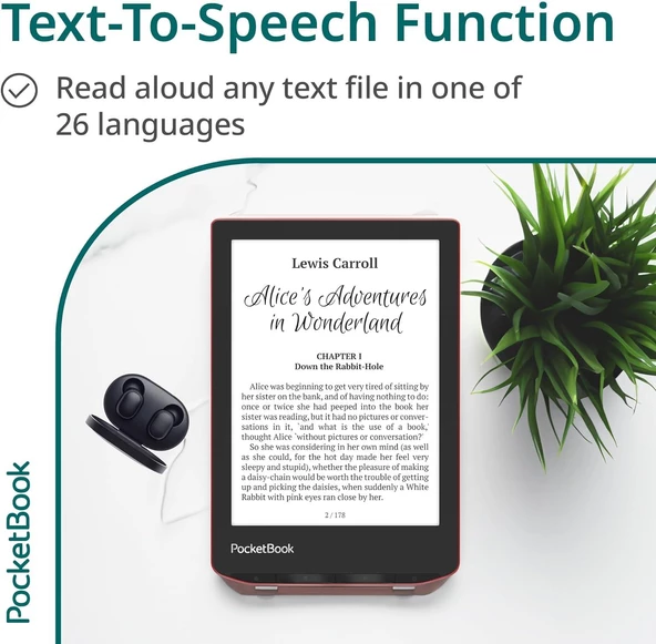 PocketBook Verse Pro - Passion Red - Resim 4