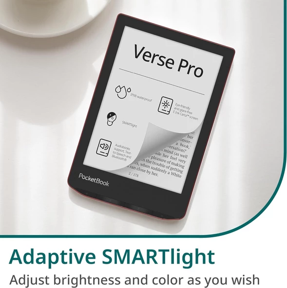 PocketBook Verse Pro - Passion Red - Resim 3