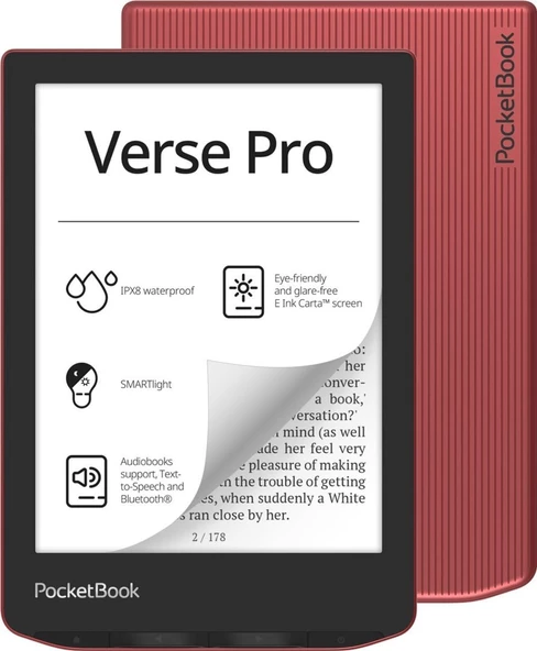 PocketBook Verse Pro - Passion Red