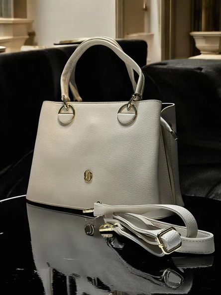 İSOLA El Ve Kol Çantası Olarak Tasarlanmış Suni Deri Bayan Omuz Çantası SL.73634103VZN - Resim 3