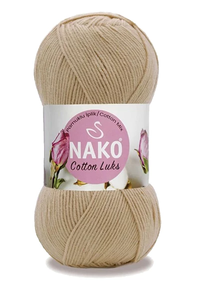 5 Adet Cotton Lüks Yelek Tunik Kazak Bluz Hırka İpi Yünü Camel 97582 - Resim 2