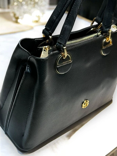 İSOLA El Ve Kol Çantası Olarak Tasarlanmış Suni Deri Bayan Omuz Çantası SL.73634103SYH - Resim 3