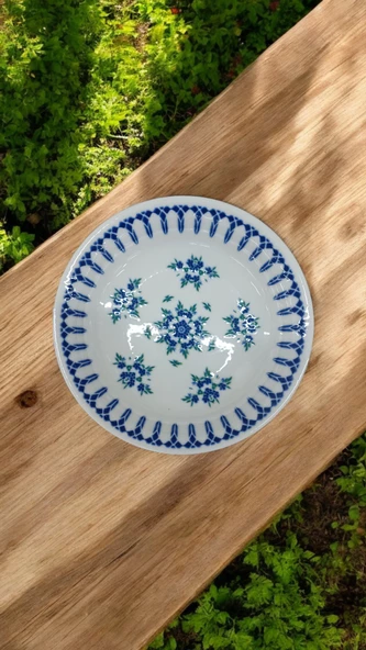 EVMUTFAK Güral porselen 6 adet 19 cm şuje çukur yemek tabağı 1654 - 2