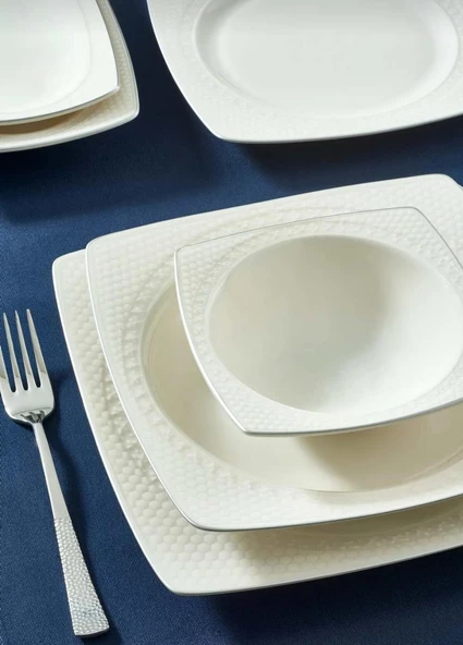 EVMUTFAK Güral porselen 24 parca enjoy yemek takımı - 3