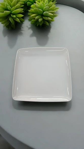 EVMUTFAK Güral porselen krem  2 adet kansas 22 cm servis tabağı - 2