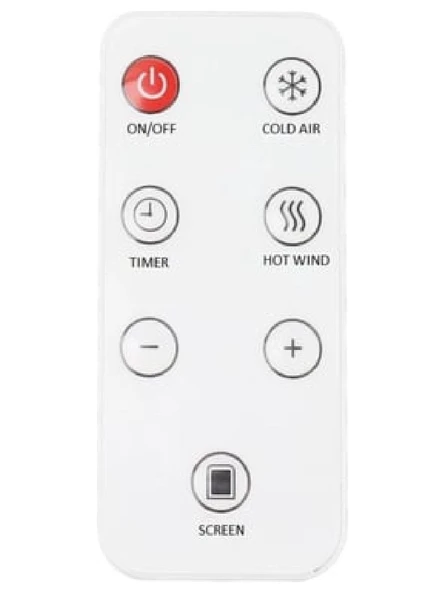 DUVAR TİPİ KLİMATİK FANLI  ISITICı 2000 Watt - Resim 2