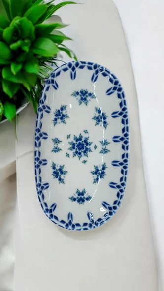 EVMUTFAK Güral porselen 6 adet  15 cm şuje kayık tabak 1654 - 2