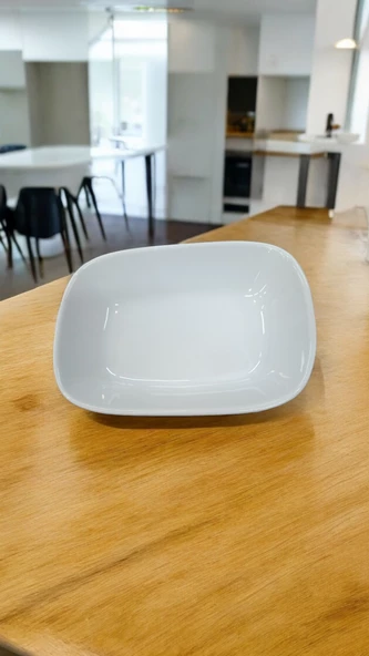 EVMUTFAK Güral porselen 6 adet  17 cm kayik tabak eo17kr - 2