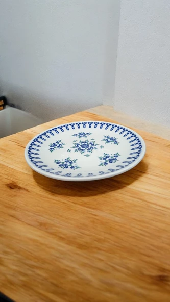 EVMUTFAK Güral porselen 6 adet  25 cm şuje düz servis tabağı 1654