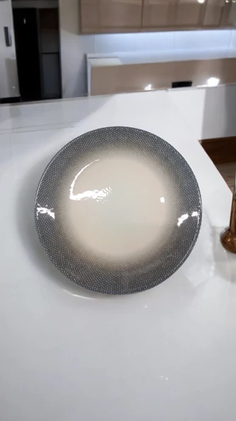 EVMUTFAK Güral porselen 6 adet 19 cm suje pasta tabağı 206