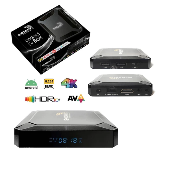 Android Tv Box 2+16GB 4K SHOAMİ SH-SB2