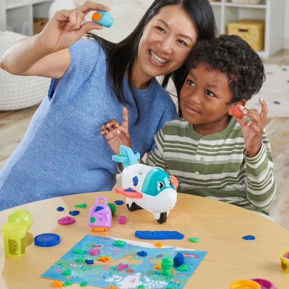 Play Doh Starters Eğlenceli Uçak Oyun Seti F8804 - 4