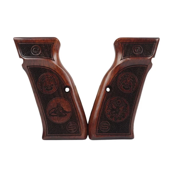 Muhtelif Tabanca Kabzesi Ahşap - 3