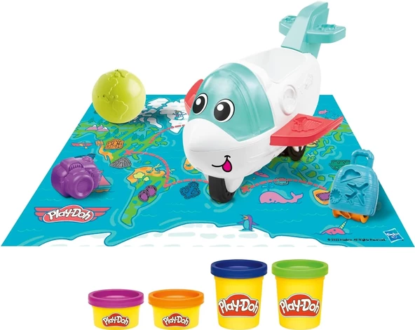 Play Doh Starters Eğlenceli Uçak Oyun Seti F8804