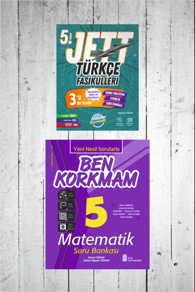 5.Sınıf Ünlüler Jett Türkçe Fasikülü