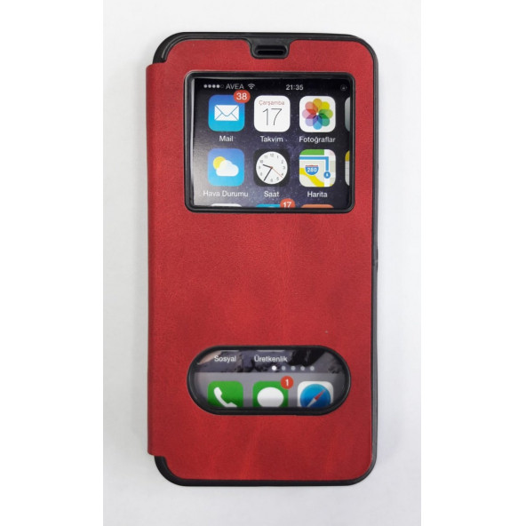 İPHONE XR KAPAKLI GİZLİ MIKNATISLI MAGNUM KILIF TAM KALIP - Resim 2