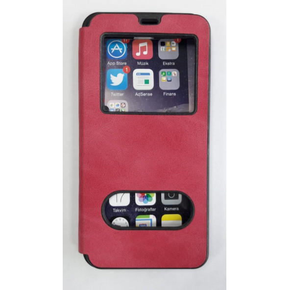 İPHONE 7 PLUS KAPAKLI GİZLİ MIKNATISLI MAGNUM KILIF - 6